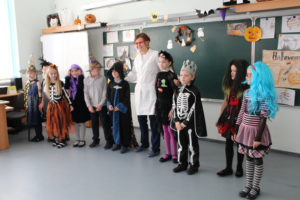 хеллоуин в школе
